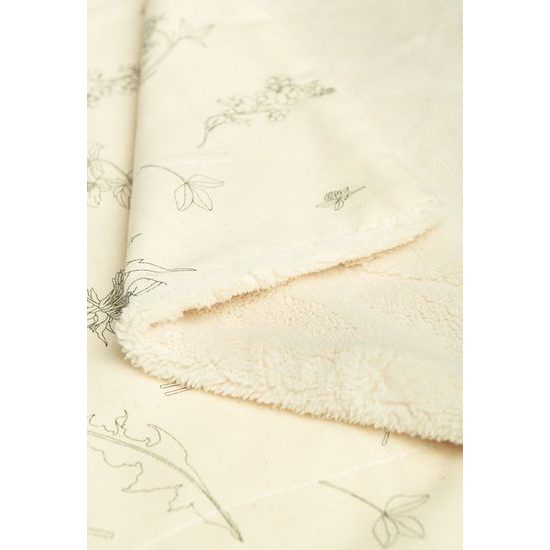 Dětská eko deka 80x100, vzor květiny