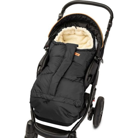 Zimní fusak vlněný Combi Polar 3v1 černá