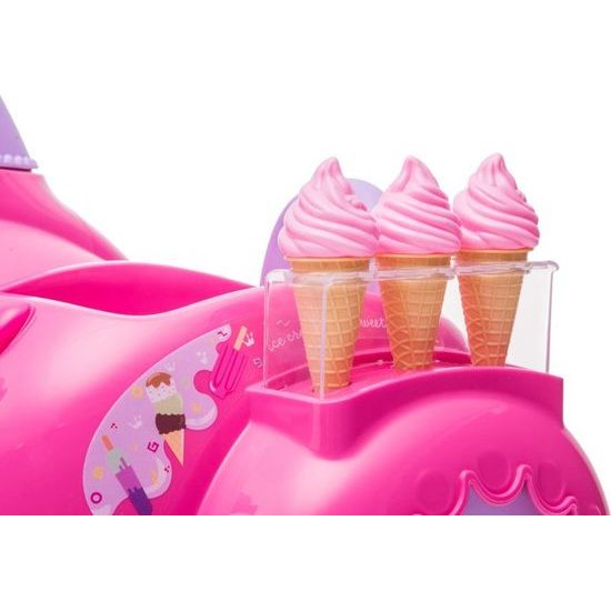 Dětská tříkolka zmrzlinářství JT5258 růžová