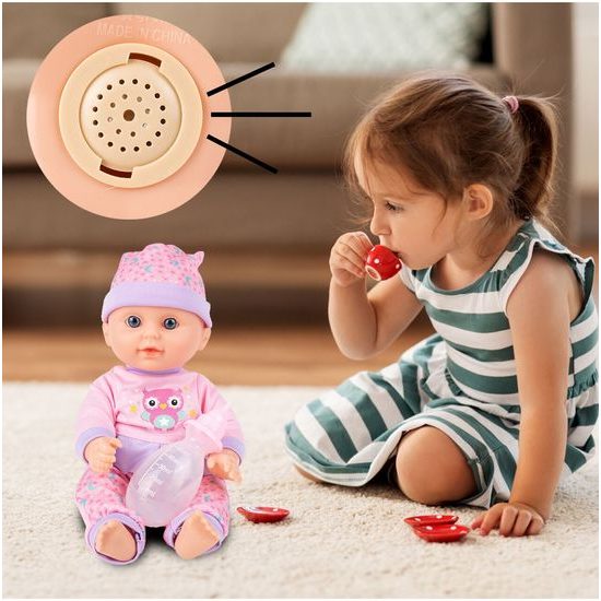 Interaktivní panenka s příslušenstvím Baby Dream 31 cm