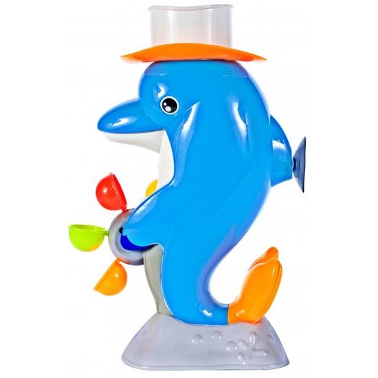 Delfínek pro děti do vany s kolovrátkem Water Dolphin