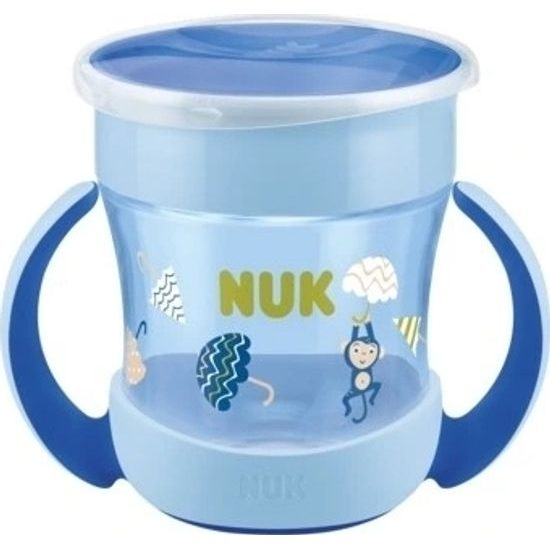 Nuk Hrneček Mini Magic Cup 360 s úchyty, 6m+
