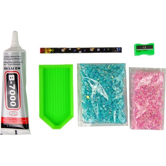 Sada na výrobu diamantového jednorožce