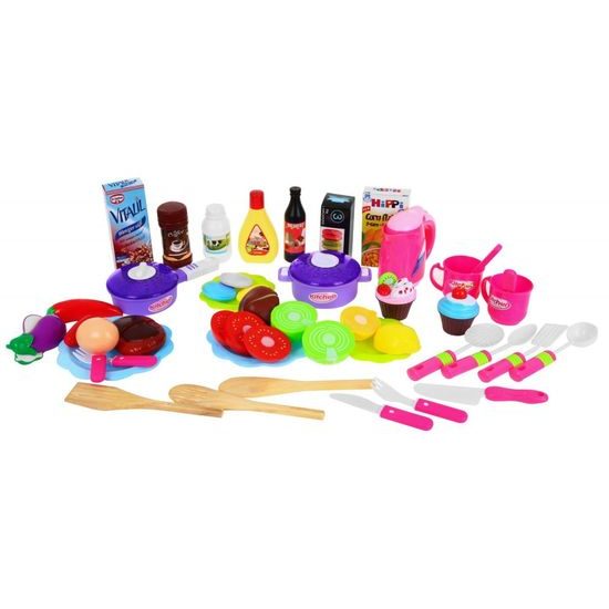 Dětská XXL kuchyňka s dotykovým panelem Delicious Kitchen růžová