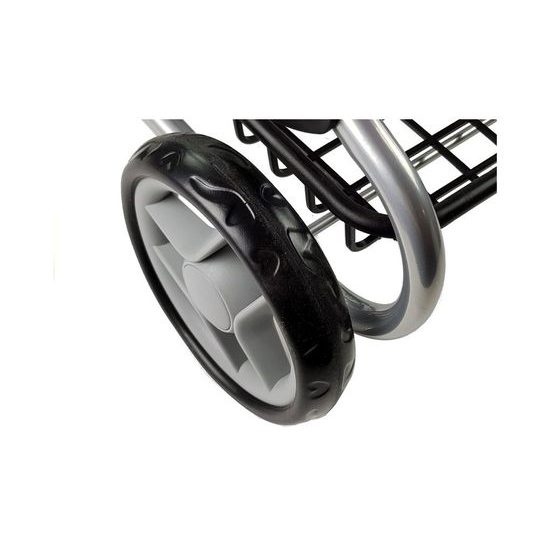 Alice kočárek pro panenky kombinovaný 9346W černá