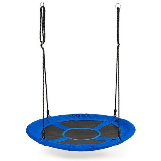 Ecotoys dětská houpačka Čapí hnízdo modrá