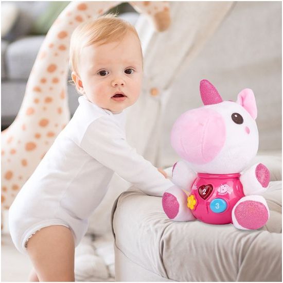 Interaktivní plyšový jednorožec na baterie Magic Unicorn