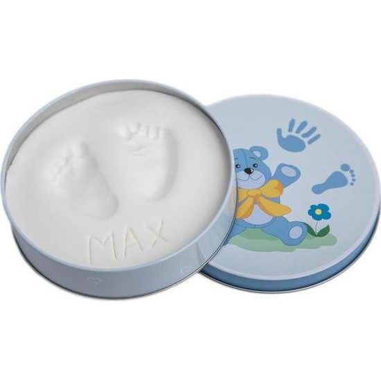 Sada na otisk dětské ručky - modrá