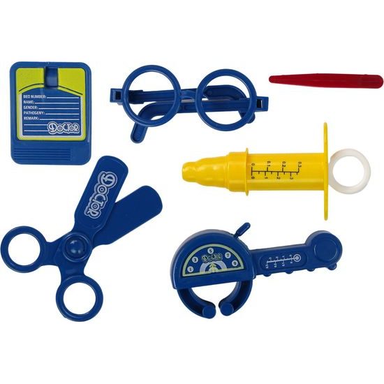 Lékařský set v batohu modrý