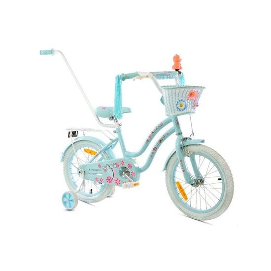 Mexller dětské kolo SISI 16" s vodící tyčí blankytná 2022