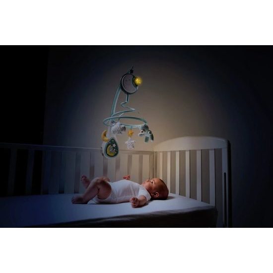 Chicco Kolotoč nad postýlku Next 2 Dreams modrý