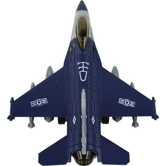 Model stíhačky modrý nebo šedý