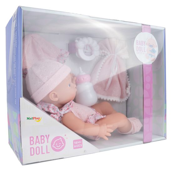 Dětská panenka s příslušenstvím Baby Doll 30 cm