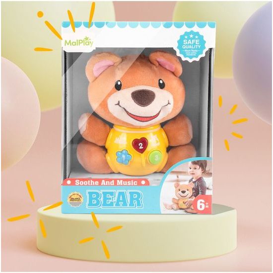 Interaktivní plyšový medvídek na baterie Magic Bear