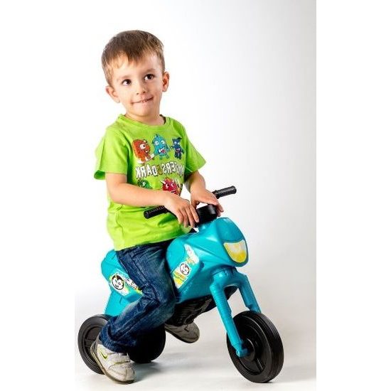 Odrážedlo Enduro Yupee tyrkysové velké