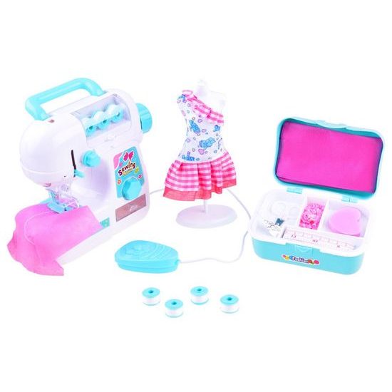 ODZKOUŠENO Dětský šicí stroj s příslušenstvím Sewing Machine II