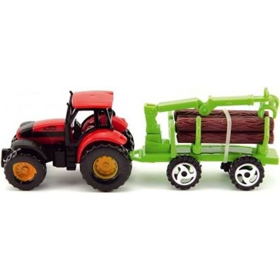 Traktor s přívěsem - mix 6 druhů