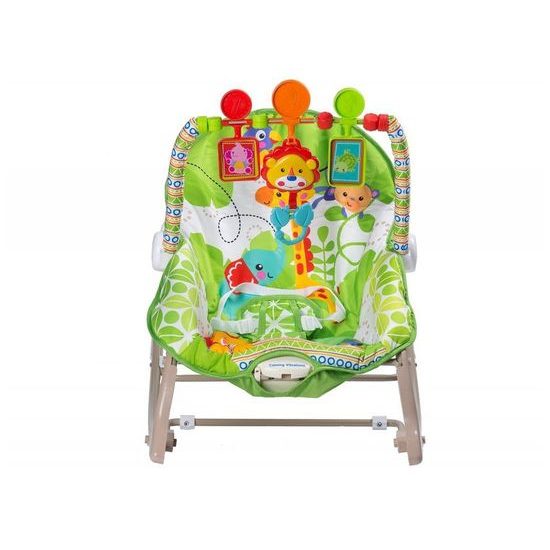 Ecotoys kojenecké lehátko 3v1 s vibracemi Lvíček