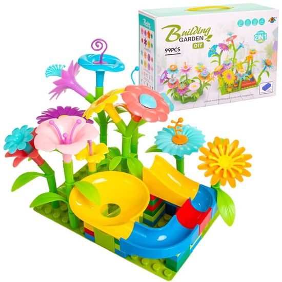 Doris dětská stavebnice zahrádka s dráhou 99 dílků Garden Building