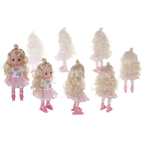 Panenka Niky bruslařka - na baterie