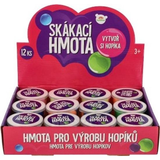 Sliz - Hmota skákací hopíková - mix 3 barvy