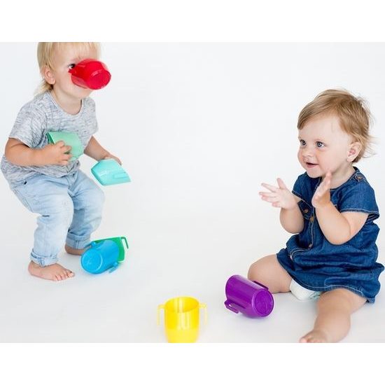 Dětský anatomický hrníček Doidy cup žlutá