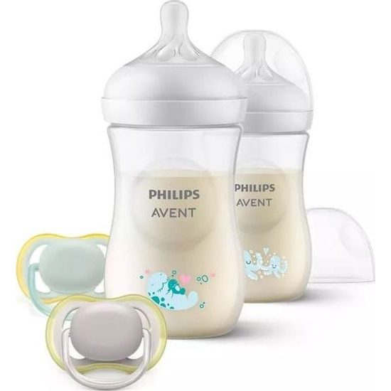 Sada 2 kojeneckých lahví Natural Philips Avent