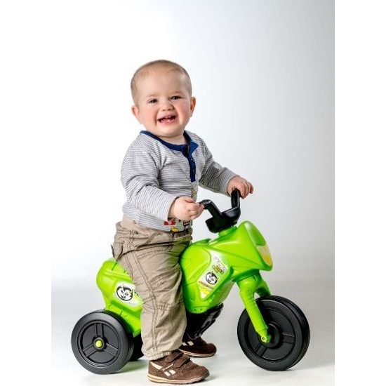 Odrážedlo Enduro Yupee zelené malé