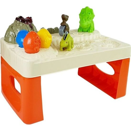 PlayDough sada stůl s dinosaury a plastelínou