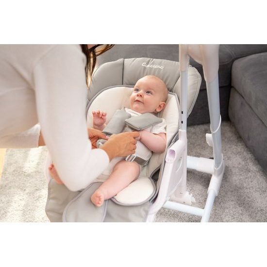 Kojenecké houpací křeslo Indigo black wine