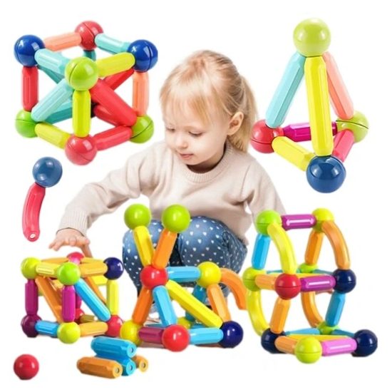 Doris magnetická stavebnice Magnet Sticks 58 dílků