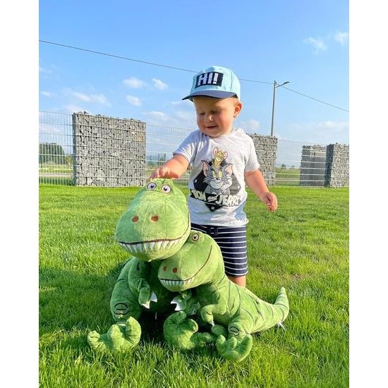 Plyšový dinosaurus Dino 100 cm zelený