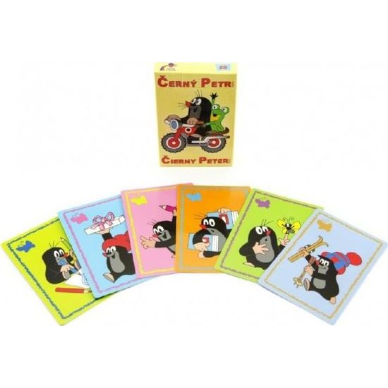 Černý Petr Krtek společenská hra
