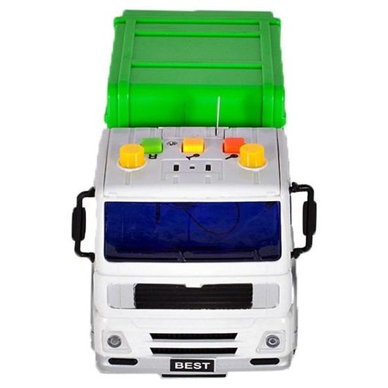 Popelářské auto se světly a zvuky City Service 1:20