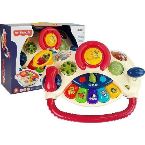 Interaktivní hrací volant pro batolata