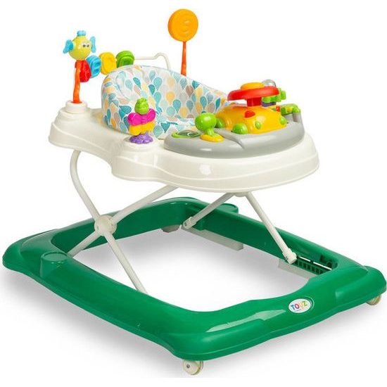 Dětské chodítko Stepp, zelená