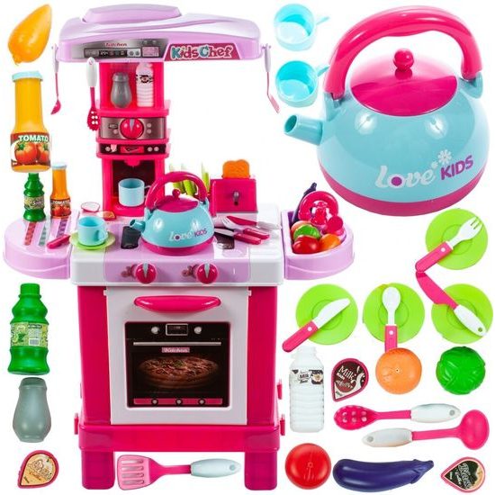 Dětská kuchyňka se světlem a zvuky Little Kids Chef