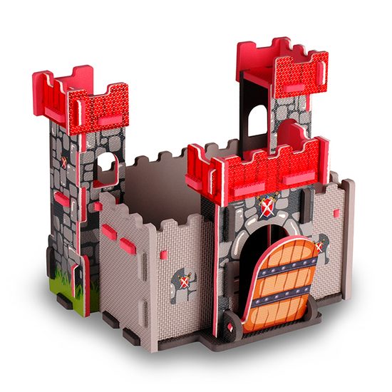 Majlo Toys pěnové puzzle Rytířský zámek 35 dílů