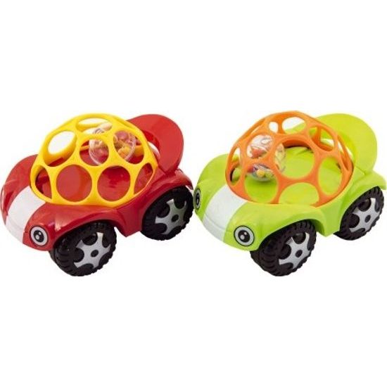 Auto pro nejmenší s míčkem - mix 2 barvy
