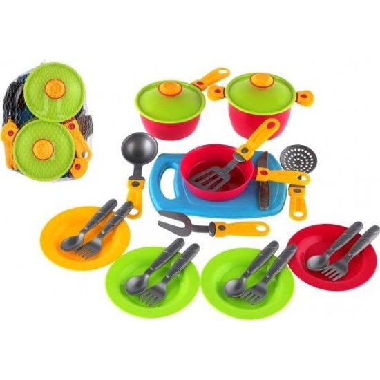Sada nádobí s prkénkem