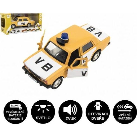 Policejní auto VB na baterie