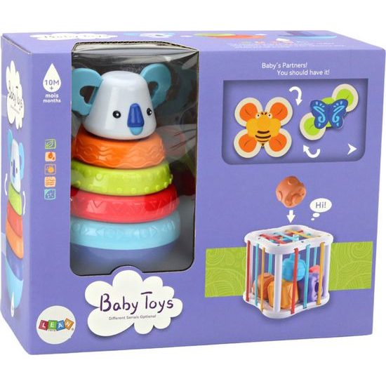 Sada smyslových hraček pro batole