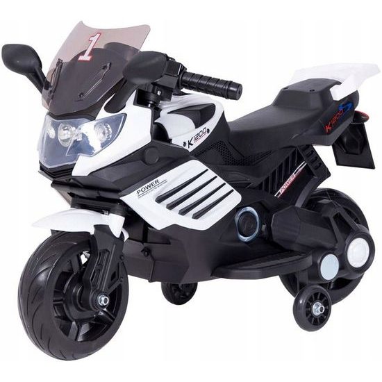 Dětská elektrická motorka K1200 bílá