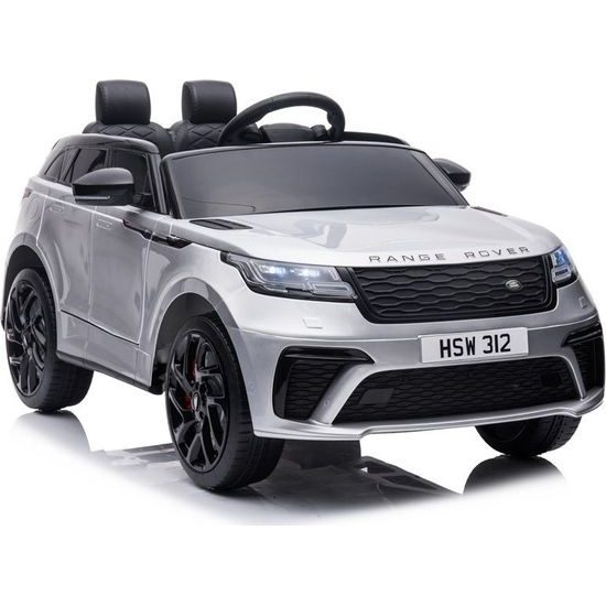 Elektrické auto Range Rover stříbrné