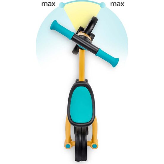 KINDERKRAFT 4TRIKE dětská skládací tříkolka 2v1 Sunflower Blue