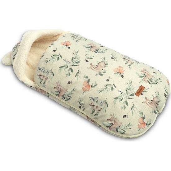 Zimní fusak do kočárku/ do autosedačky - srnky