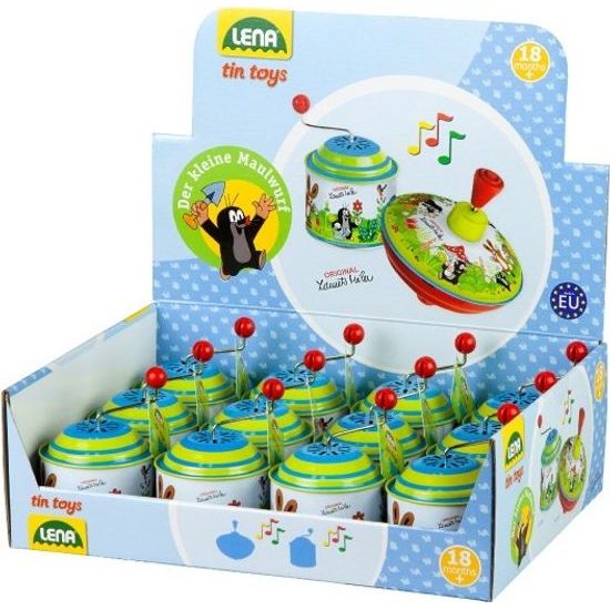 Hrající skříňka mlýnek Krtek