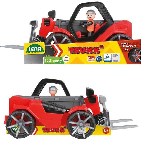 Auto Truxx 2 teleskopický nakladač s figurkou