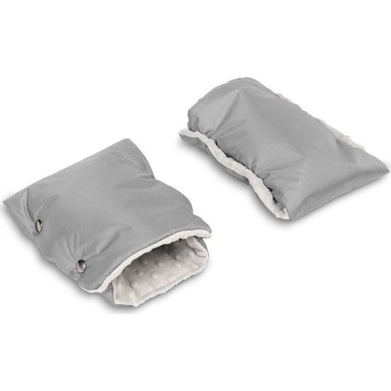 Rukávník na kočárek Minky šedý