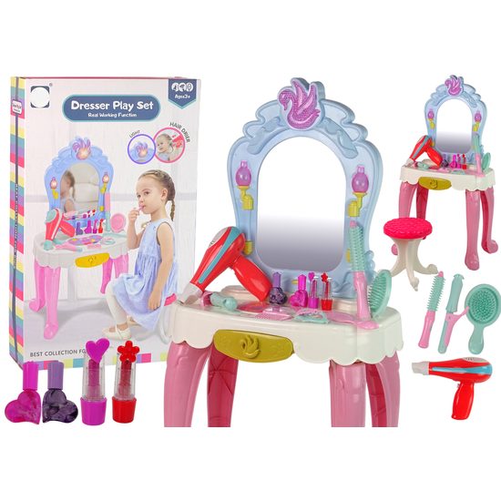 Majlo Toys dětský toaletní stoleček s příslušenstvím Play Dresser